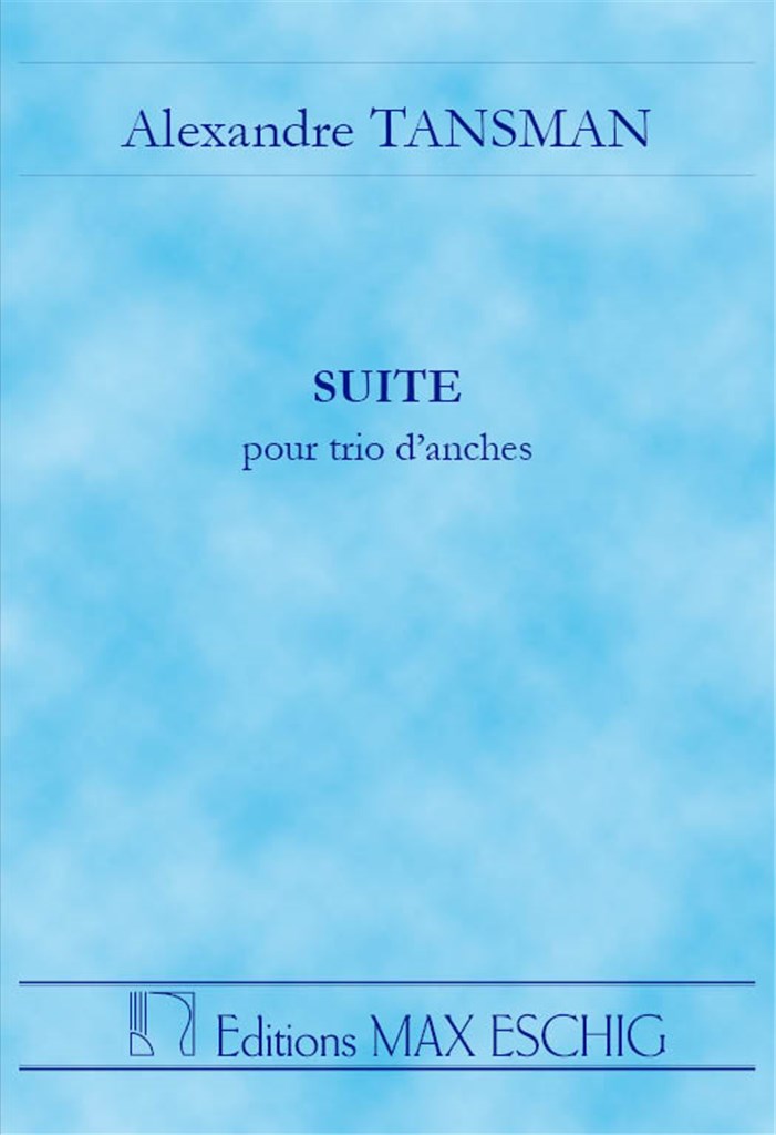 Suite, Pour Trio D'Anches, Hbs-Cl-Basson Poche